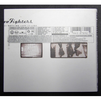 Foo Fighters Signed There Is Nothing Left To Loose CD Cover JSA Authenticated