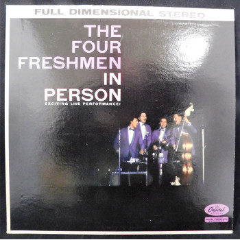 The Four Freshmen In Person Signed LP Album JSA Authenticated