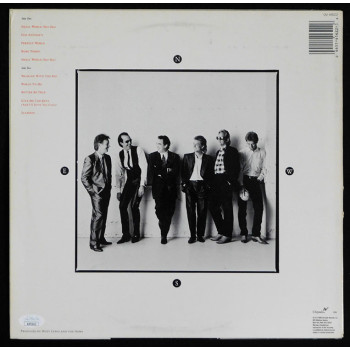 Huey Lewis And The News Signed Small World LP Album JSA Authenticated