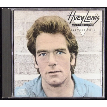 Huey Lewis And The News Signed Picture This CD JSA Authenticated