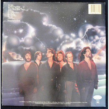 Kenny Loggins Musician Singer Signed Keep The Fire LP Album JSA Authenticated