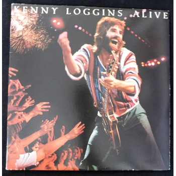 Kenny Loggins Musician Singer Signed Alive LP Album JSA Authenticated