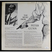 Henry Mancini Signed The Music From Peter Gunn LP Album JSA Authenticated