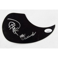 Cheech And Chong Signed Acoustic Guitar Pickguard JSA Authenticated DMG