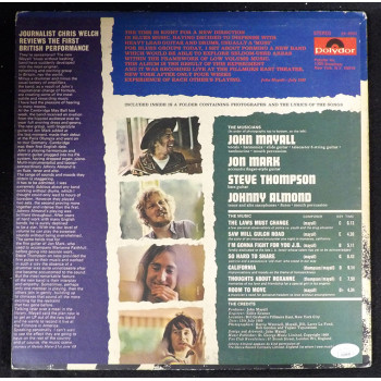 John Mayall Signed The Turning Point LP Album Cover JSA Authenticated