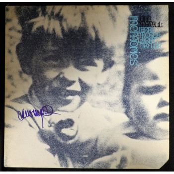 John Mayall Signed Memories LP Album Cover JSA Authenticated