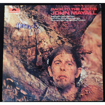 John Mayall Back To The Roots Signed LP Album JSA Authenticated