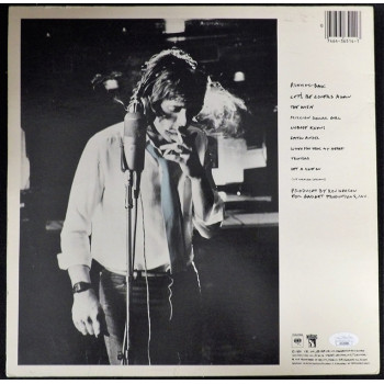 Eddie Money Signed Playing For Keeps LP Album Cover JSA Authenticated