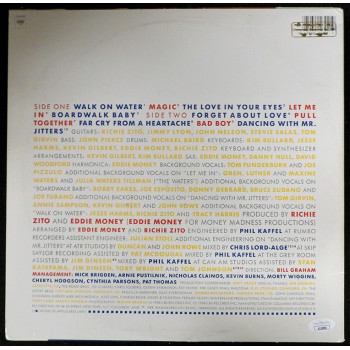 Eddie Money Signed Nothing To Lose LP Album Cover JSA Authenticated