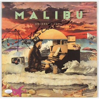Anderson Paak Signed Malibu LP Vinyl Record Album Cover JSA Authenticated