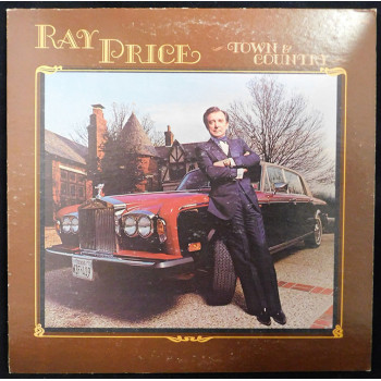 Ray Price Town and Country Signed LP Album JSA Authenticated