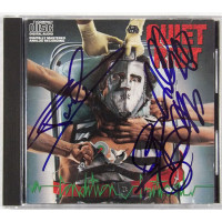 Quiet Riot Signed Condition Critical CD Booklet JSA Authenticated Dubrow Sarzo