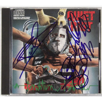 Quiet Riot Signed Condition Critical CD Booklet JSA Authenticated Dubrow Sarzo