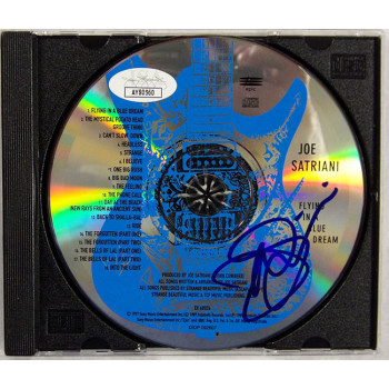 Joe Satriani Signed Flying In A Blue Dream CD JSA Authenticated
