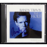 Randy Travis Signed The Hole Single CD Booklet Cover JSA Authenticated
