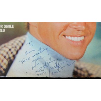 Bobby Vinton Singer Signed Sings The Newest Hits LP Album JSA Authenticated