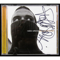 Robbie Williams Signed The Ego Has Landed CD Booklet JSA Authenticated