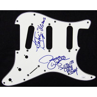 Zakk Wylde And Mike Inez Signed Guitar Pickguard JSA Authenticated No Card