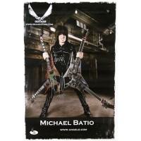 Michael Angelo Batio Signed 11x17 Promo Poster JSA Authenticated