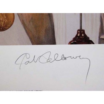 Cab Calloway Jazz Musician Signed LE 16x20 Christopher Paluso Lithograph JSA Authenticated