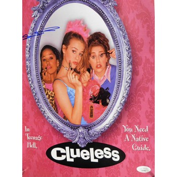 Stacey Dash Clueless Actress Signed 11x17 Poster JSA Authenticated