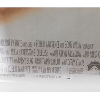 Stacey Dash Clueless Actress Signed 27x40 Poster JSA Authenticated