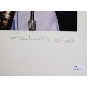 Frank Foster Jazz Musician Signed LE 16x20 Ron Lewis Lithograph JSA Authenticated