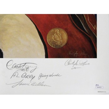 Pearl Bailey Christopher Paluso Lithograph Signed by 5 Musicians JSA Authentic