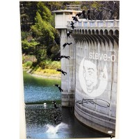 Steve-O Jackass Signed 20x30 Jump Poster JSA Authenticated