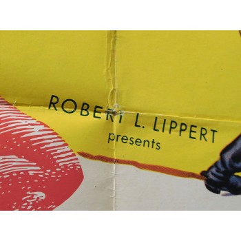 Marie Windsor Little Big Horn Signed 27x41 Folded Poster JSA Authenticated