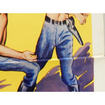 Marie Windsor Little Big Horn Signed 27x41 Folded Poster JSA Authenticated