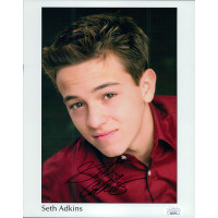 Seth Adkins Actor Signed 8x10 Cardstock Photo JSA Authenticated Seth Adkins Actor Signed 8x10 Cardstock Photo JSA Authenticated