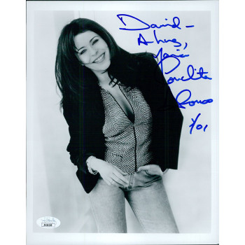 Maria Conchita Alonso Actress Signed 8x10 Matte Photo JSA Authenticated