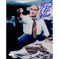 Ed Asner The Mary Tyler Moore Show Signed 8x10 Photo JSA Authenticated Ed Asner The Mary Tyler Moore Show Signed 8x10 Photo JSA Authenticated