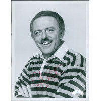John Astin Actor Signed 7x9 Original Still Glossy Photo JSA Authenticated