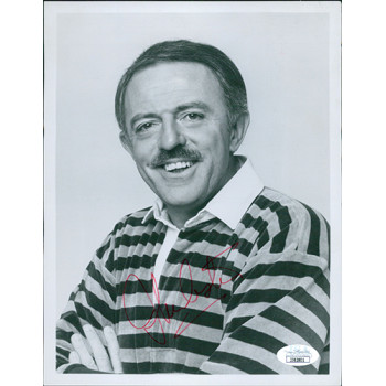 John Astin Actor Signed 7x9 Original Still Glossy Photo JSA Authenticated