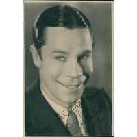 Joe E. Brown Comic Actor Signed 6x9 Original Photo JSA Authentic Personalized