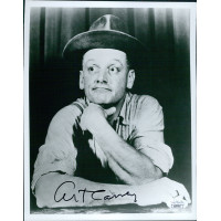 Art Carney The Honeymooners Actor Signed 8x10 Glossy Photo JSA Authenticated