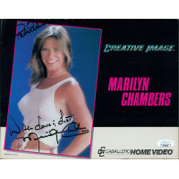 Marilyn Chambers Adult Actress Signed 8x10 Cardstock Photo JSA Authenticated Marilyn Chambers Adult Actress Signed 8x10 Cardstock Photo JSA Authenticated
