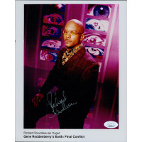 Richard Chevolleau Earth: Final Conflict Signed 8x10 Glossy Photo JSA Authentic Richard Chevolleau Earth: Final Conflict Signed 8x10 Glossy Photo JSA Authentic