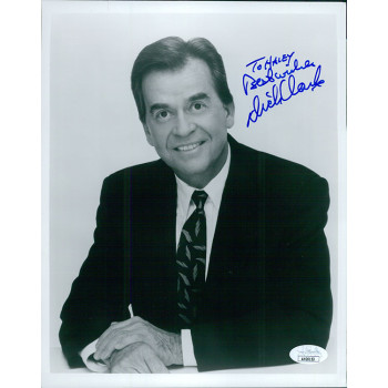 Dick Clark American Bandstand Host Signed 8x10 Glossy Photo JSA Authenticated Dick Clark American Bandstand Host Signed 8x10 Glossy Photo JSA Authenticated