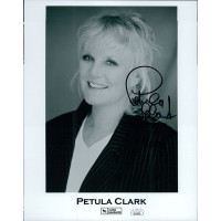 Petula Clark Signed 8x10 Glossy Promo Photo JSA Authenticated Petula Clark Signed 8x10 Glossy Promo Photo JSA Authenticated