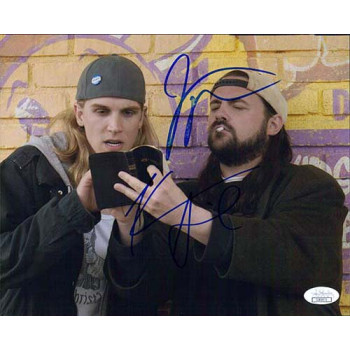 Clerks II Jason Mewes and Kevin Smith Signed 8x10 Photo JSA Authenticated