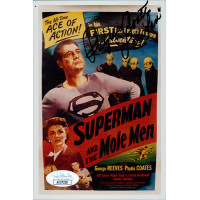 Phyllis Coates Superman Actress Signed 4x6 Glossy Photo JSA Authenticated Phyllis Coates Superman Actress Signed 4x6 Glossy Photo JSA Authenticated