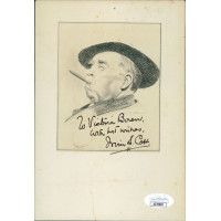 Irvin S. Cobb Author Writer Signed 5x7.25 Cardstock Photo JSA Authenticated Irvin S. Cobb Author Writer Signed 5x7.25 Cardstock Photo JSA Authenticated