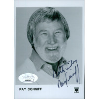 Ray Conniff Big Band Musician Signed 3.5x5 Glossy Promo Photo JSA Authenticated Ray Conniff Big Band Musician Signed 3.5x5 Glossy Promo Photo JSA Authenticated