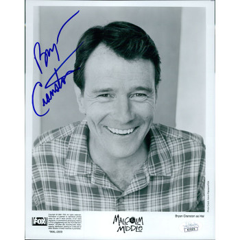 Bryan Cranston Malcolm In The Middle Signed 8x10 Glossy Photo JSA Authenticated Bryan Cranston Malcolm In The Middle Signed 8x10 Glossy Photo JSA Authenticated