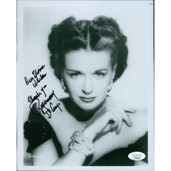 Rosemary DeCamp Actress Signed 8x10 Glossy Photo JSA Authenticated