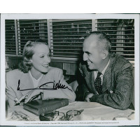 Marlene Dietrich Signed Destry Rides Again Original Still 8x10 Photo JSA Authenticated Marlene Dietrich Signed Destry Rides Again Original Still 8x10 Photo JSA Authenticated