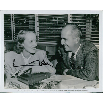 Marlene Dietrich Signed Destry Rides Again Original Still 8x10 Photo JSA Authenticated